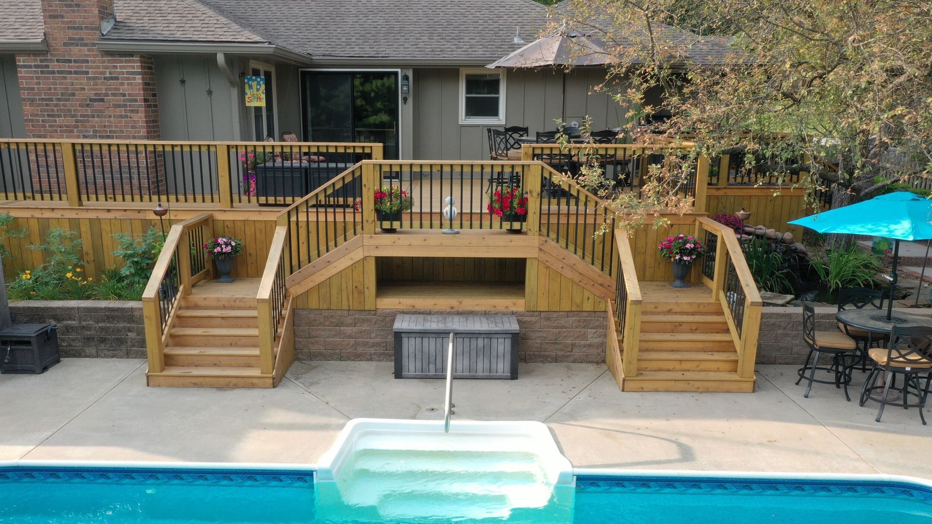 Deck and balconies