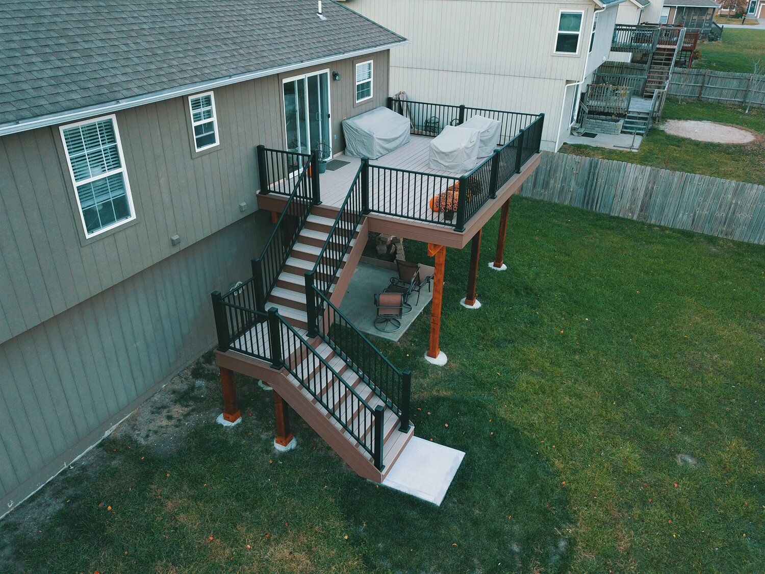 Deck and balconies