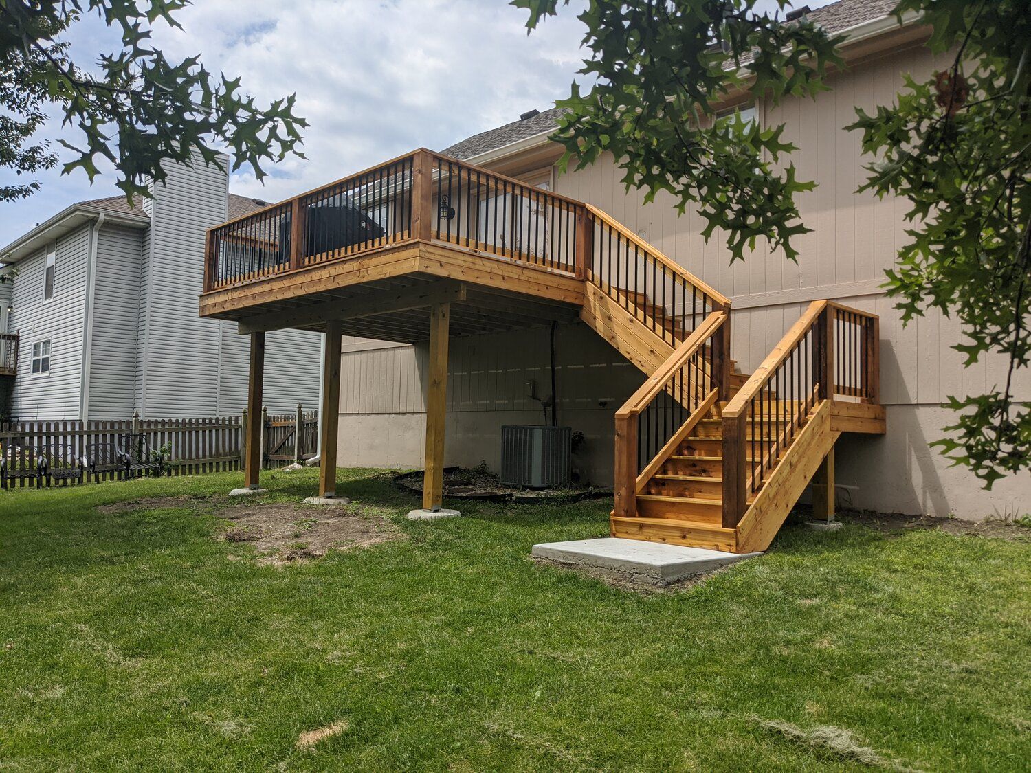 Deck and balconies