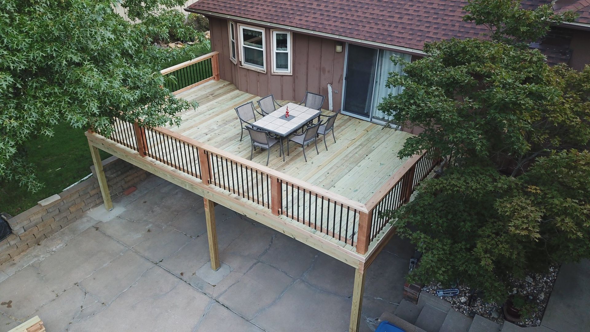Deck and balconies