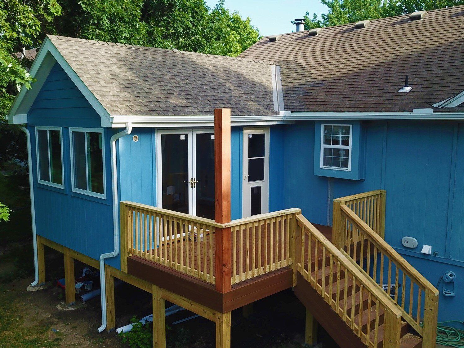 Deck and balconies