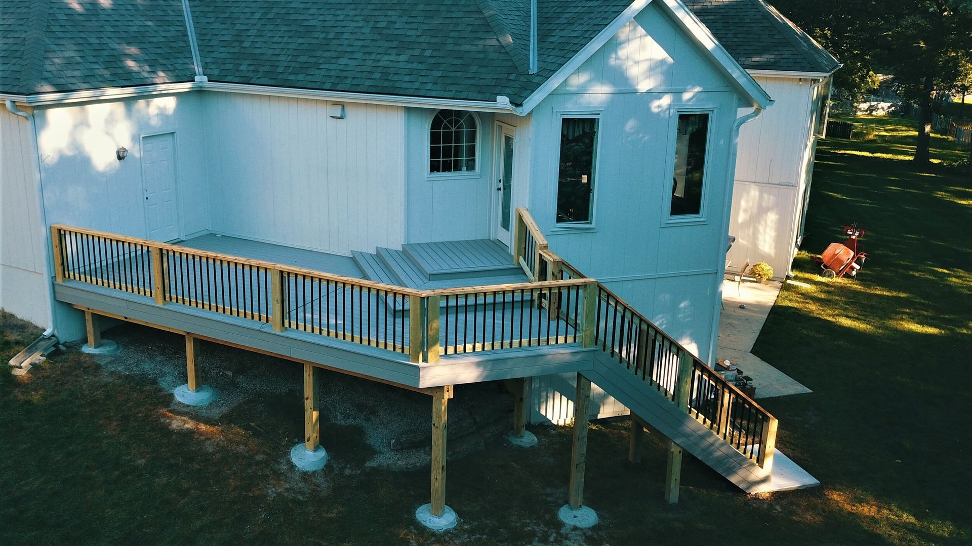Deck and balconies