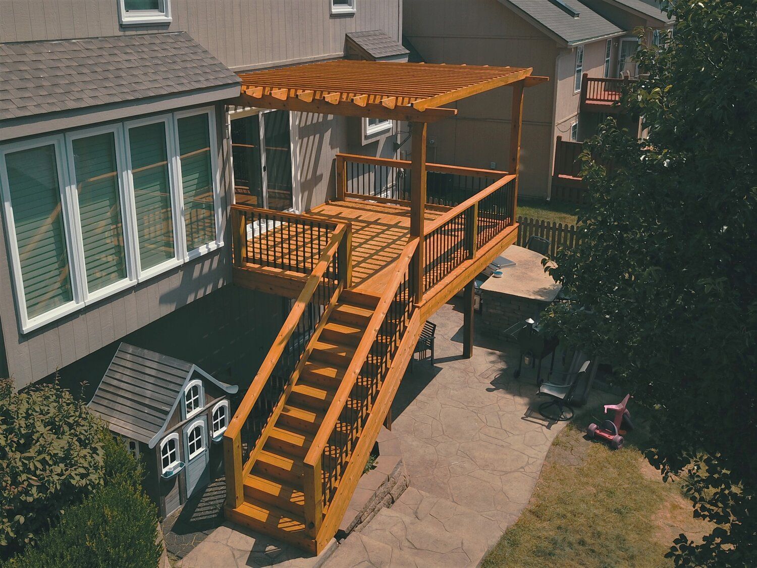 Deck and balconies
