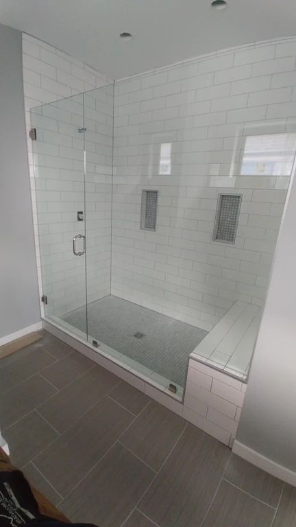 Bathroom glass