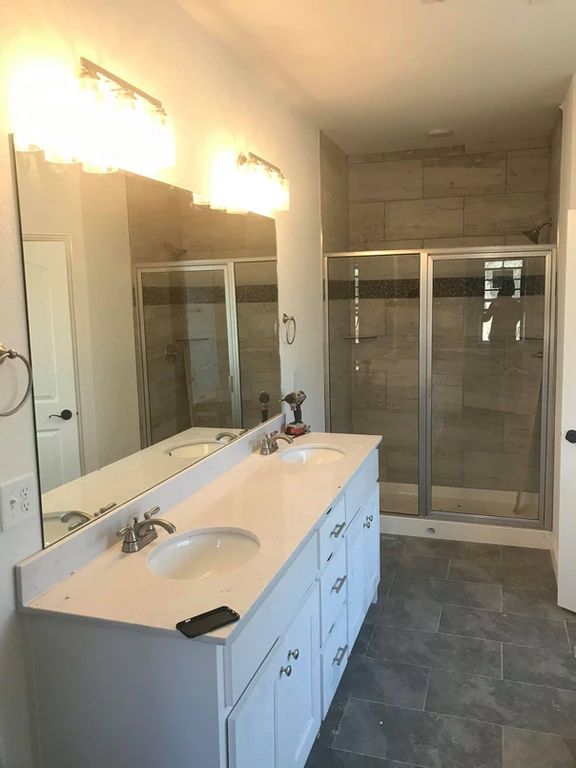 Bathroom glass
