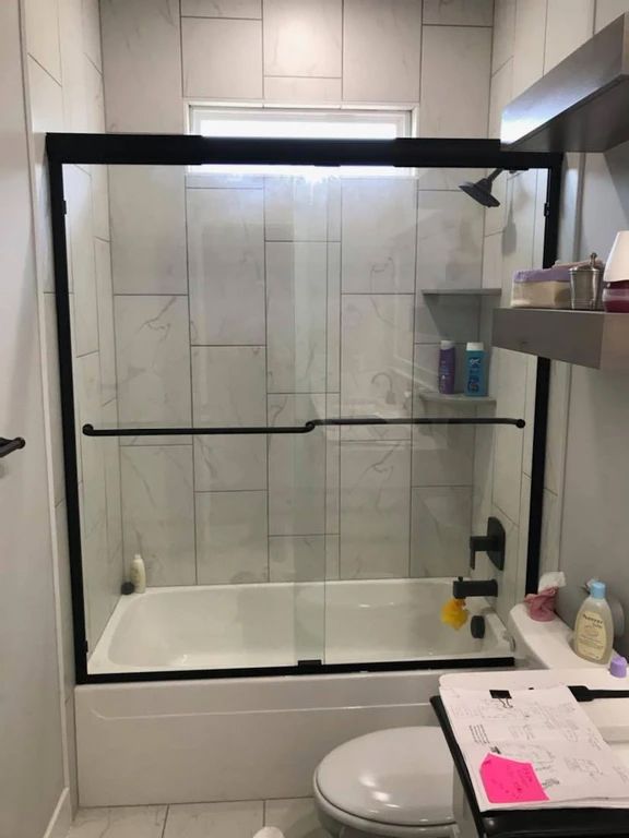 Bathroom glass