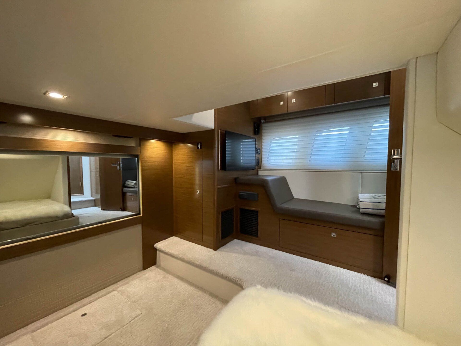 second bedroom of yacht