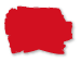 Red irregular shape on a white background.