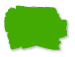 Green irregular shape on a white background with a small cutout on the right side.