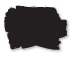 Dark irregular ink blot on a white background.