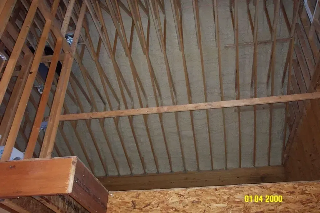 a picture of the ceiling of a house
