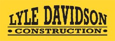 Lyle Davidson Construction Logo