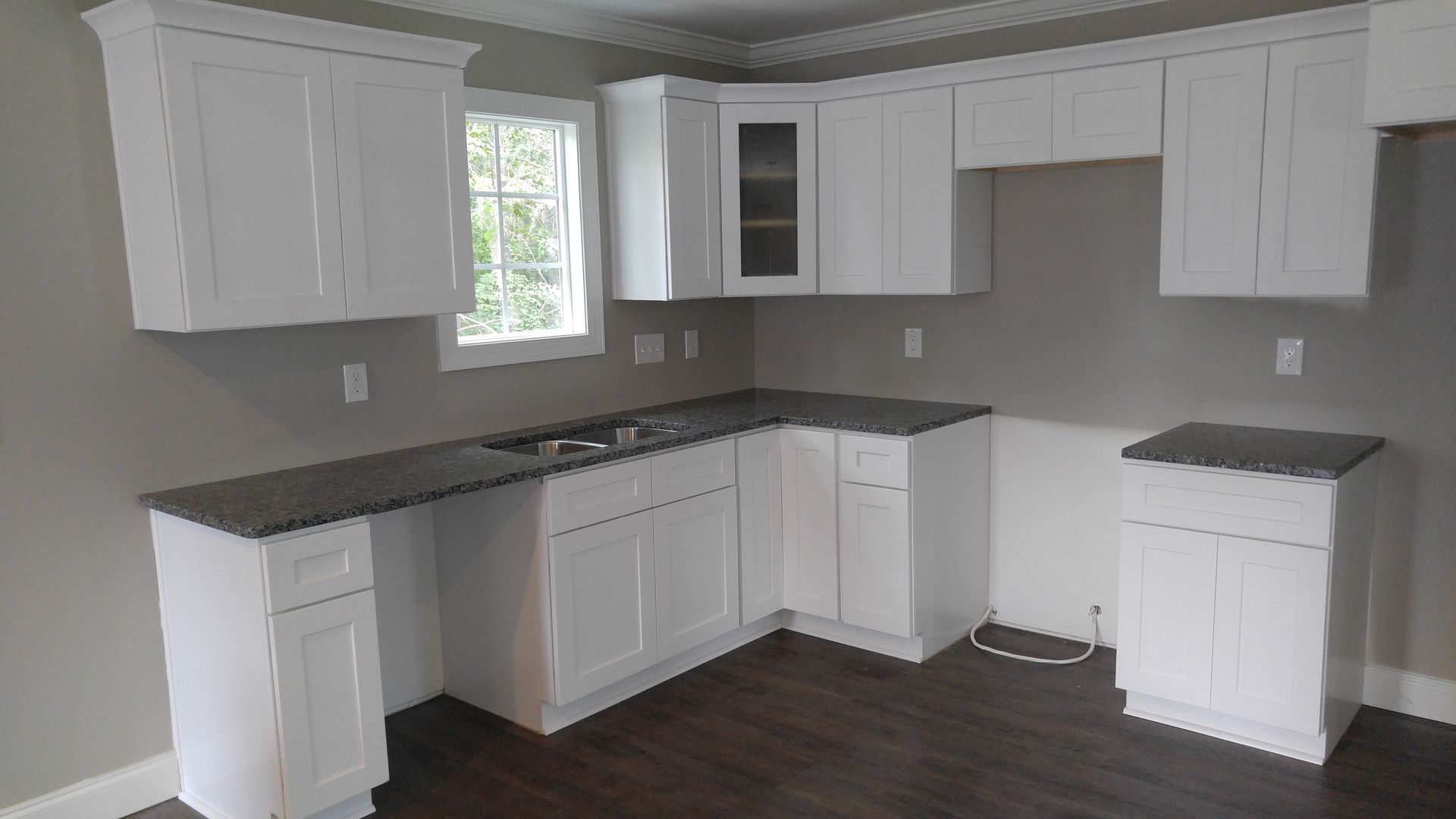White cabinetry