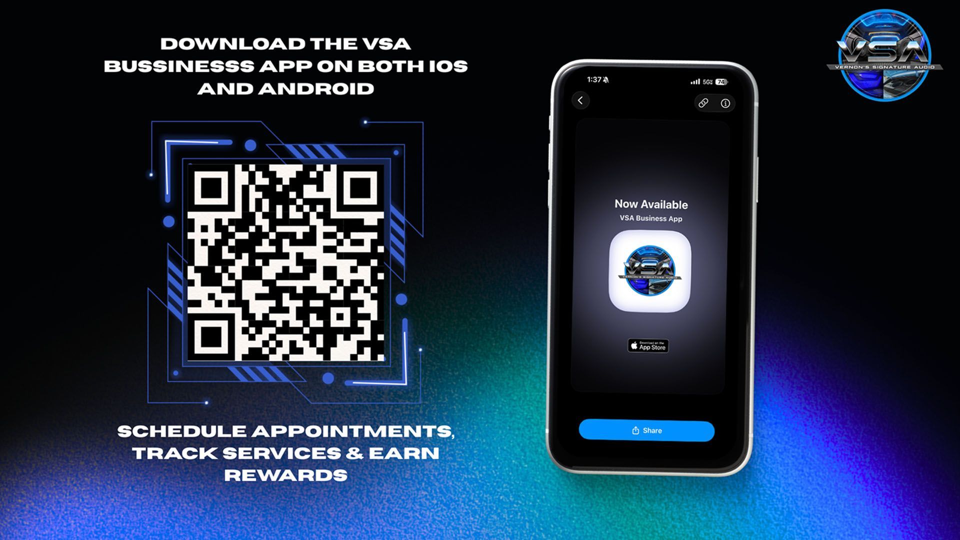 VSA Business App QR Code
