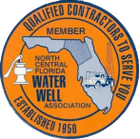 North central florida water well association logo
