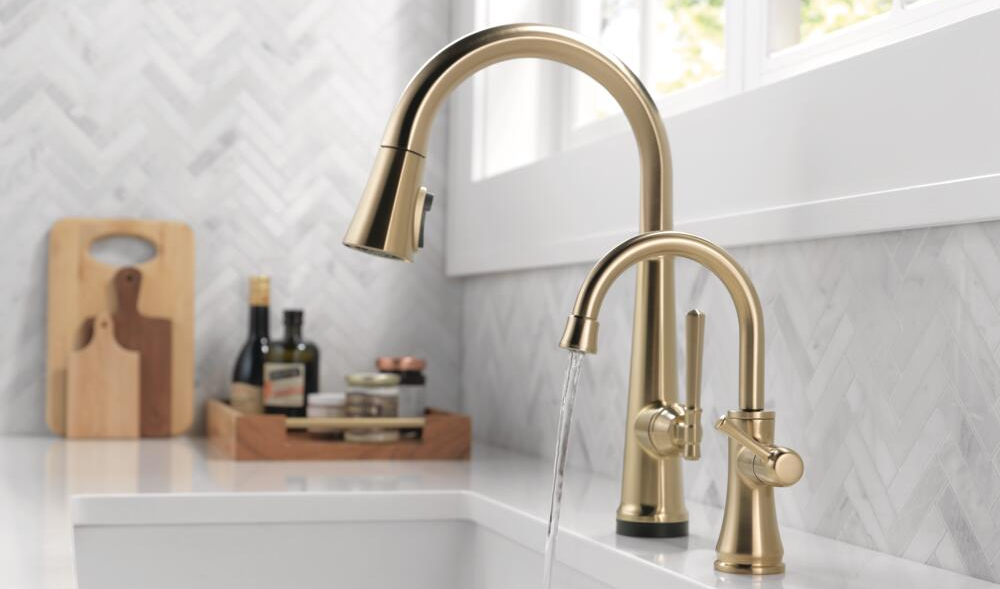 gold faucets