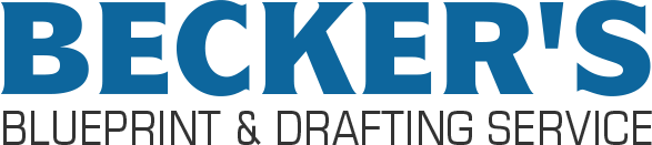 Becker's Blueprint & Drafting Service logo