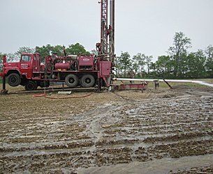 Agricultural well drilling