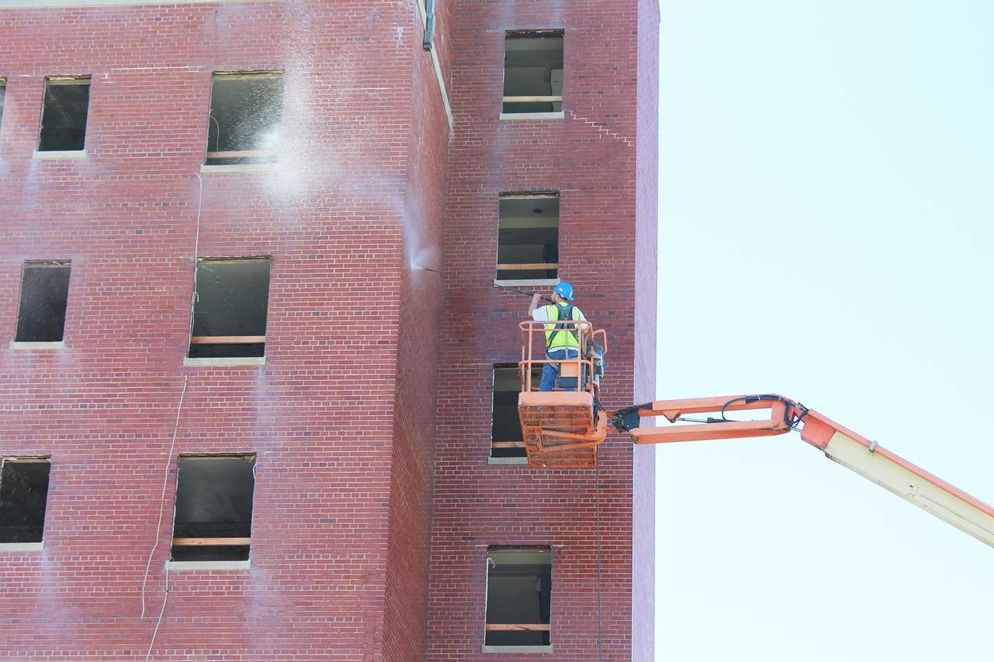 Power washing