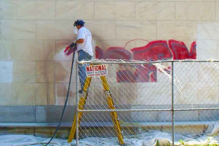 Graffiti removal
