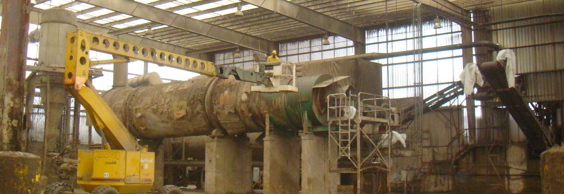 Industrial power washing