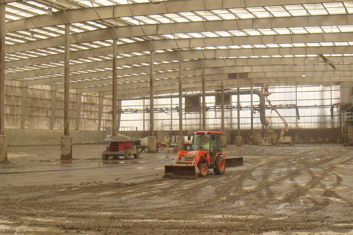 Industrial power washing