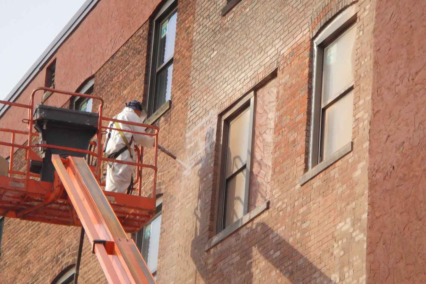 Power washing