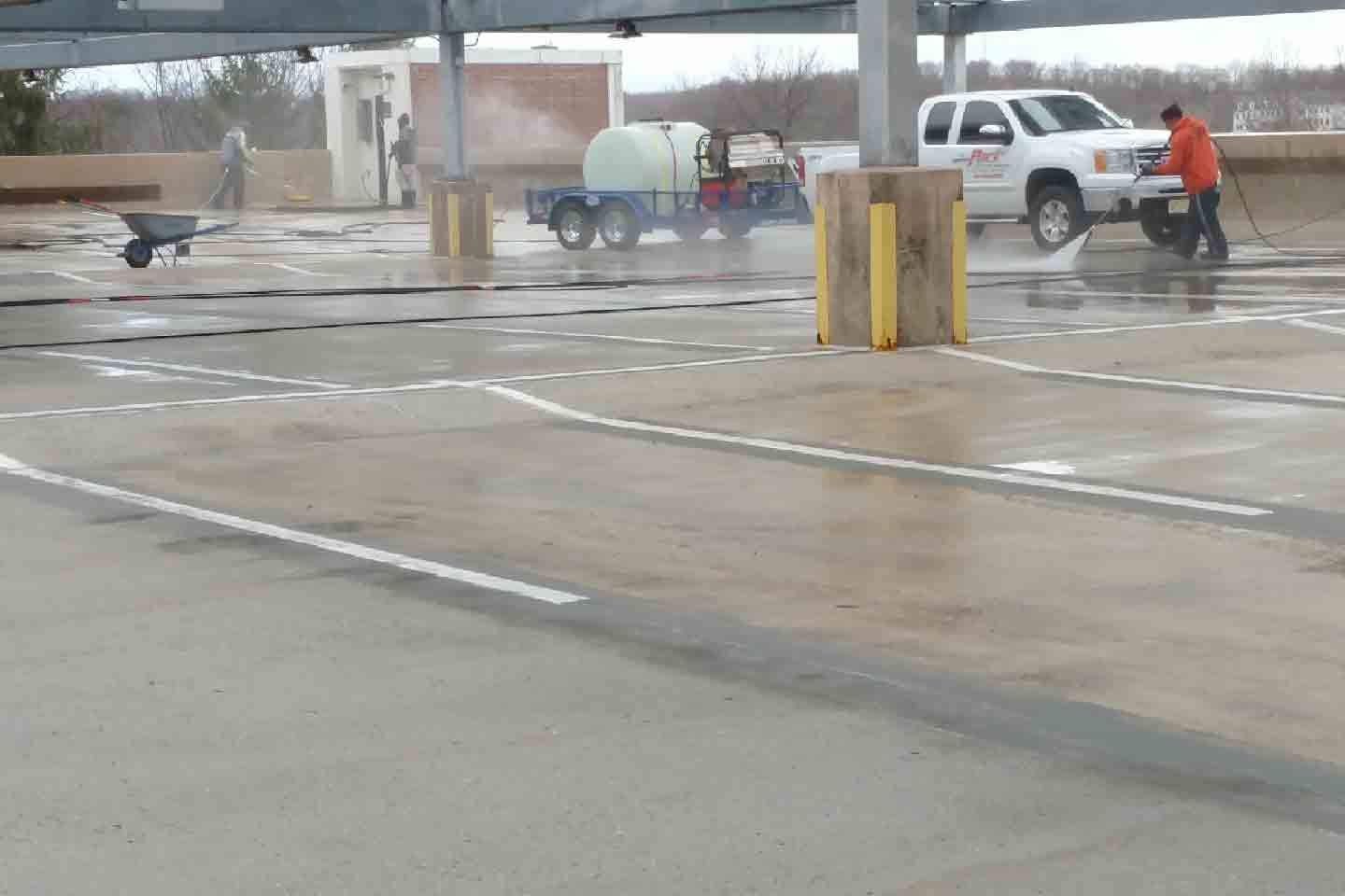 Power washing