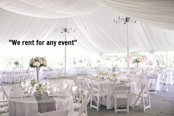 Wedding rentals