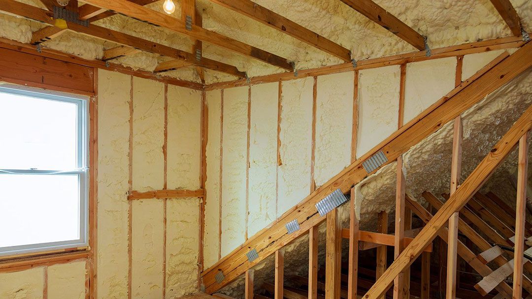 View of Insulation Project Gallery Cleveland Foam & Roofing Parma