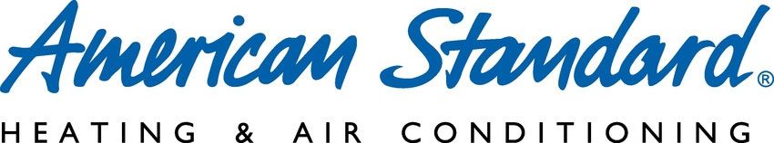 American Standard Heating & Air Conditioning logo in blue script.