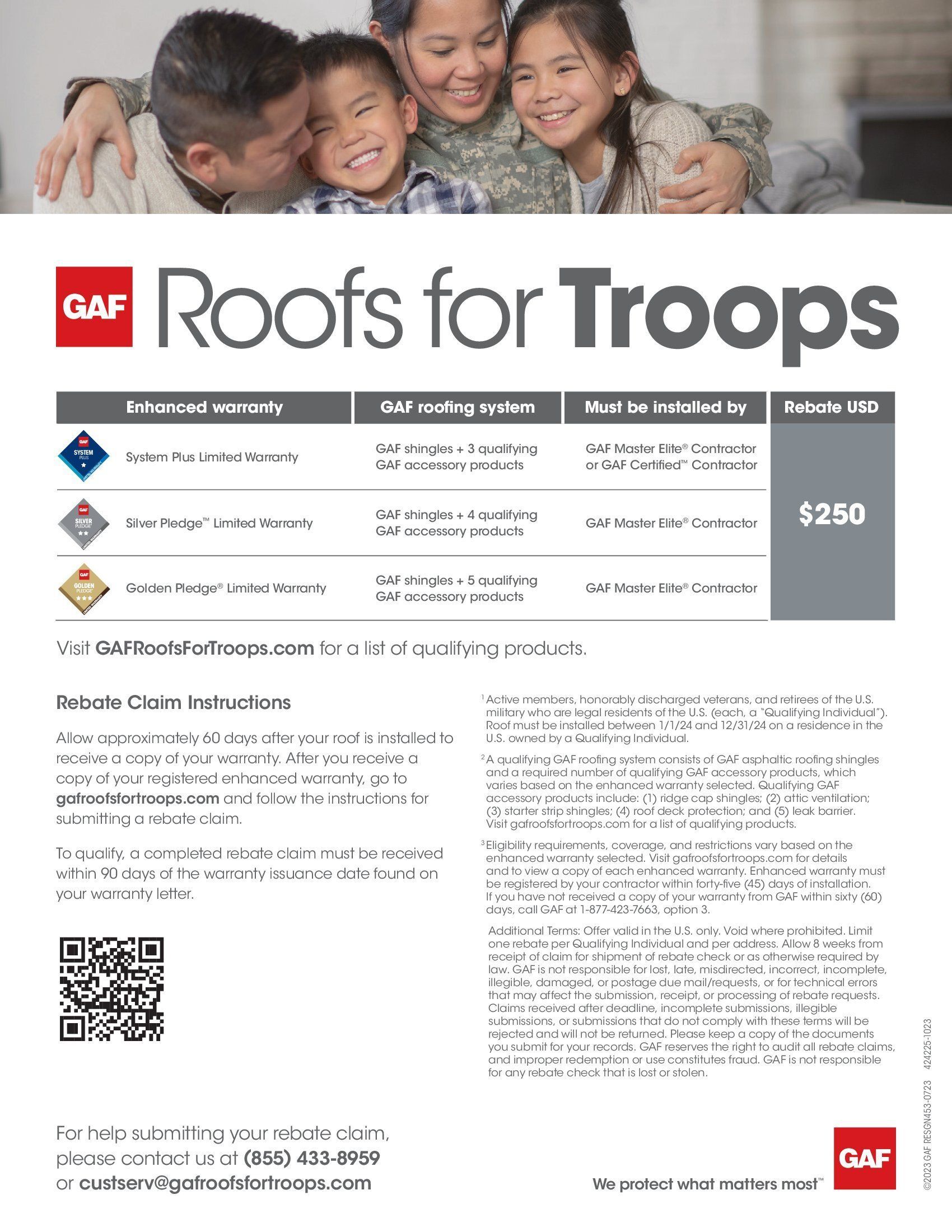 Roofs for Troops Trinity Exteriors LLC