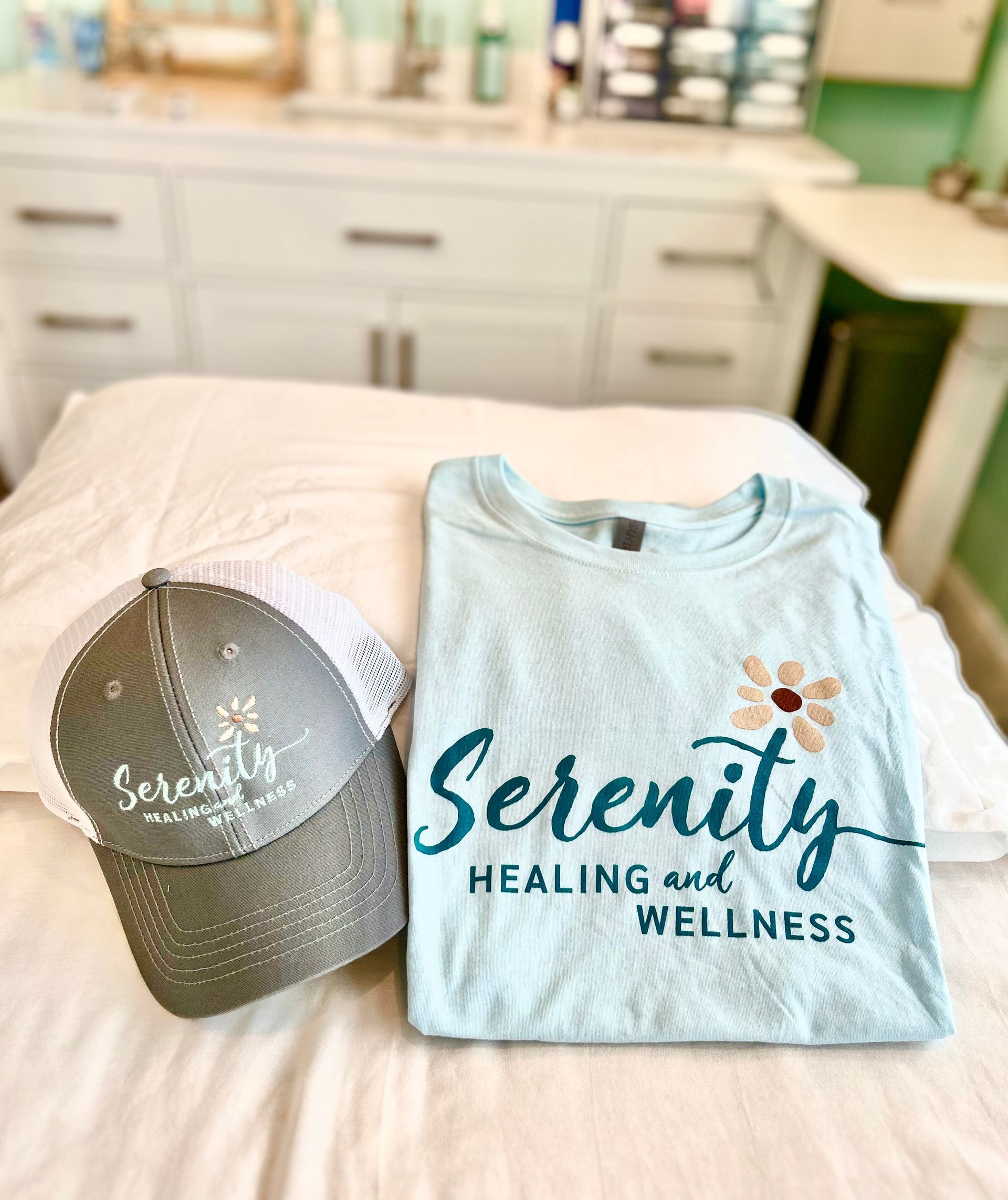 Hat and t-shirt with 