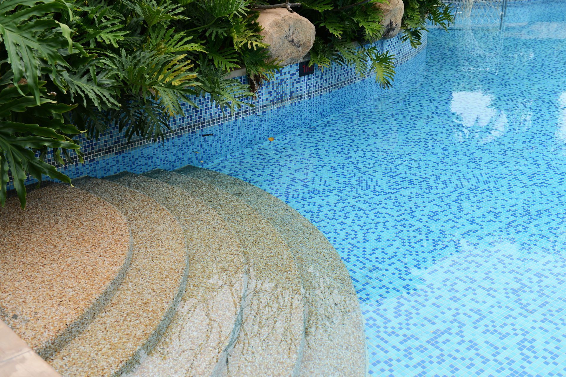 concrete pool installation