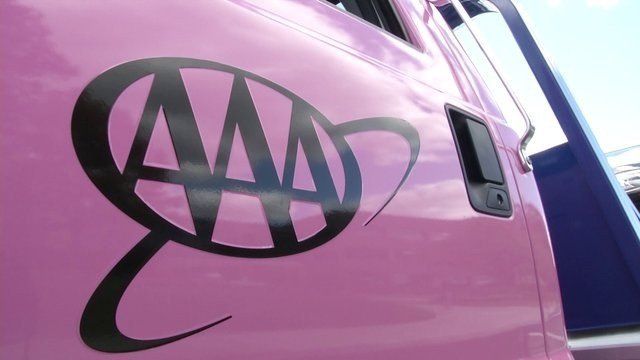 AAA  logo on vehicle