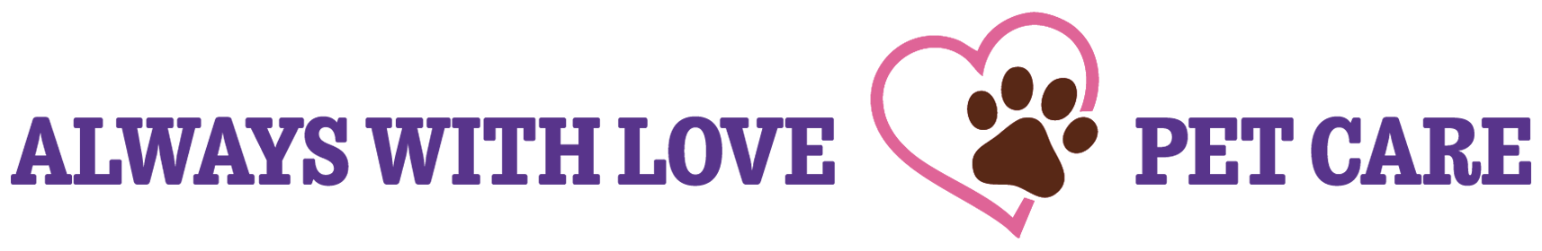 Always With Love Pet Care - Logo