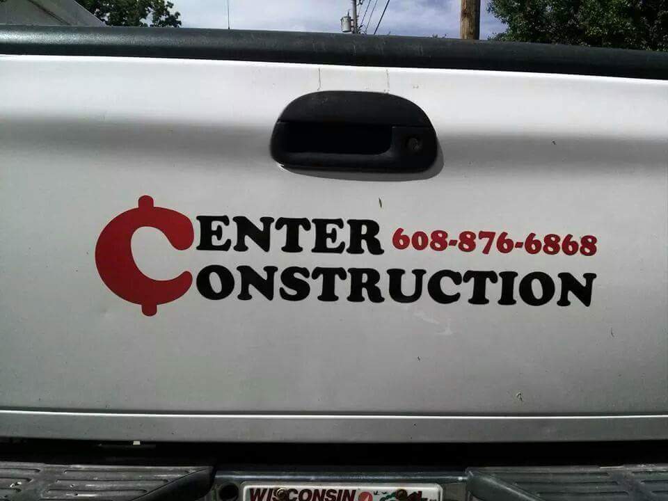 Center Construction LLC  name board