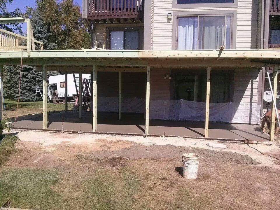 Center Construction work