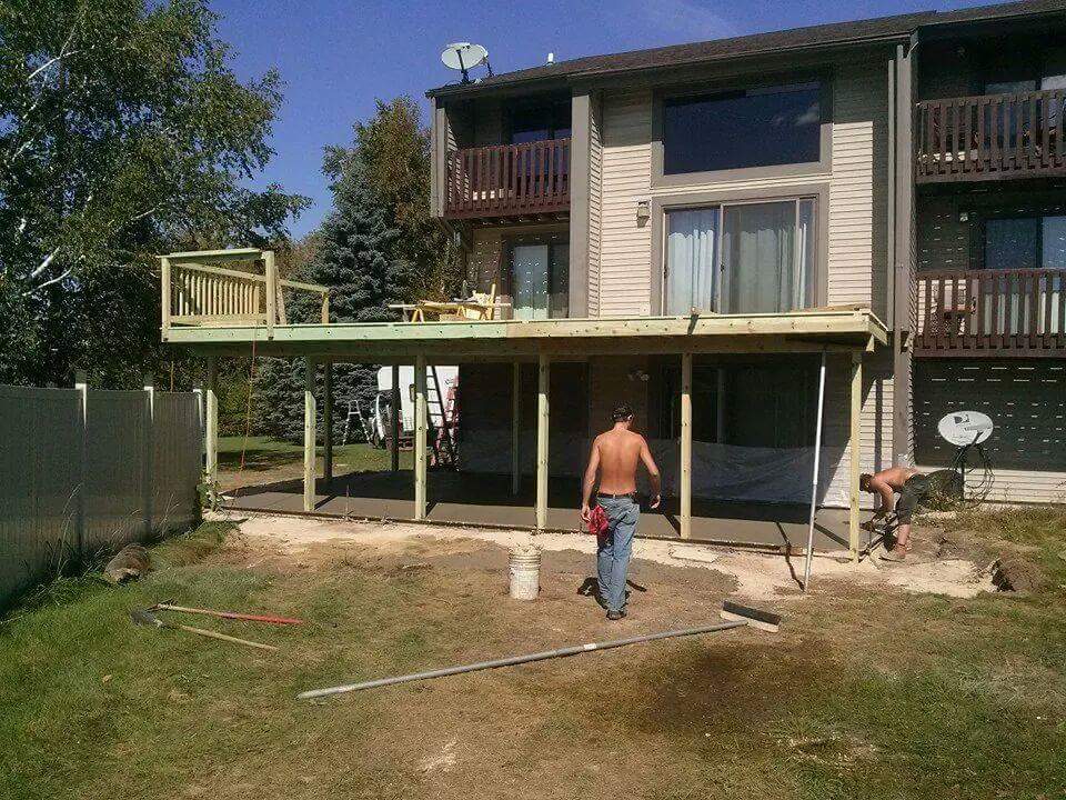 Center Construction work