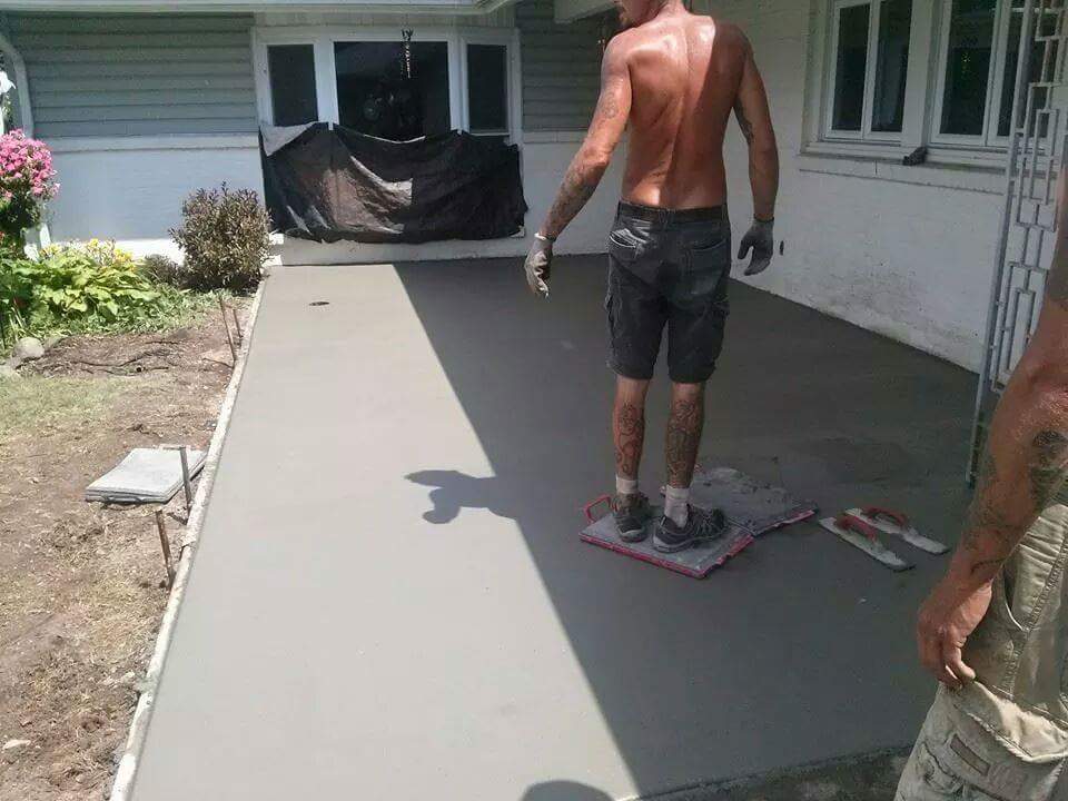 concrete  work