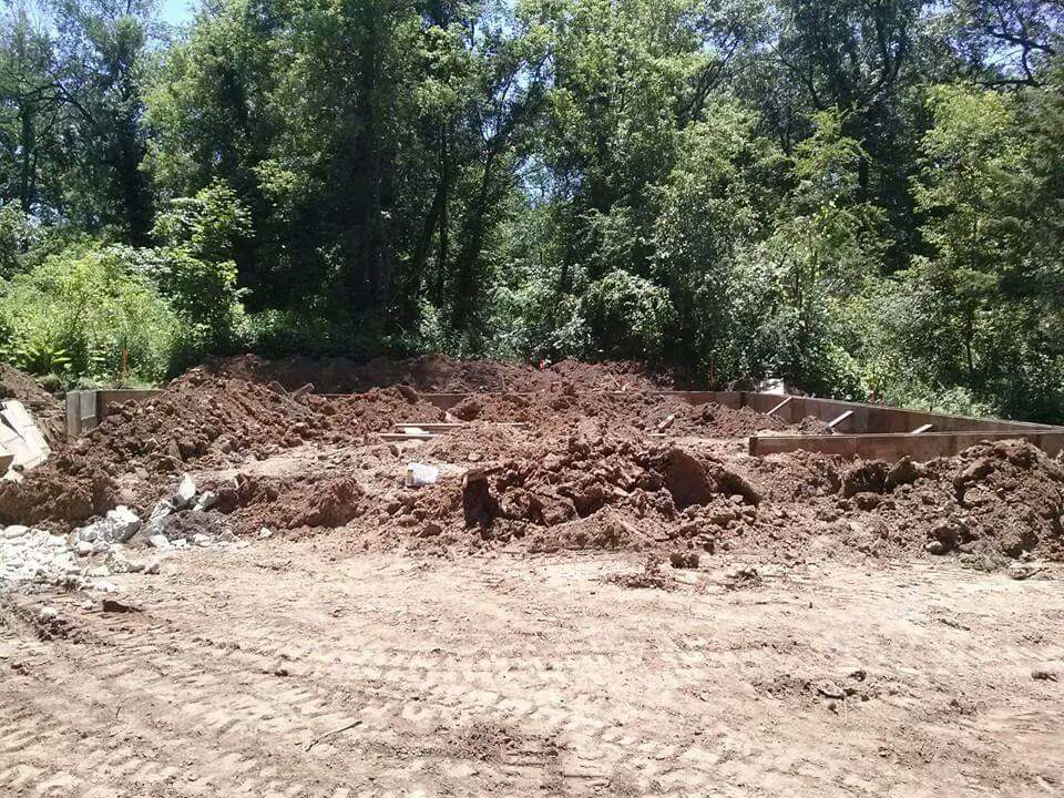 Center Construction work