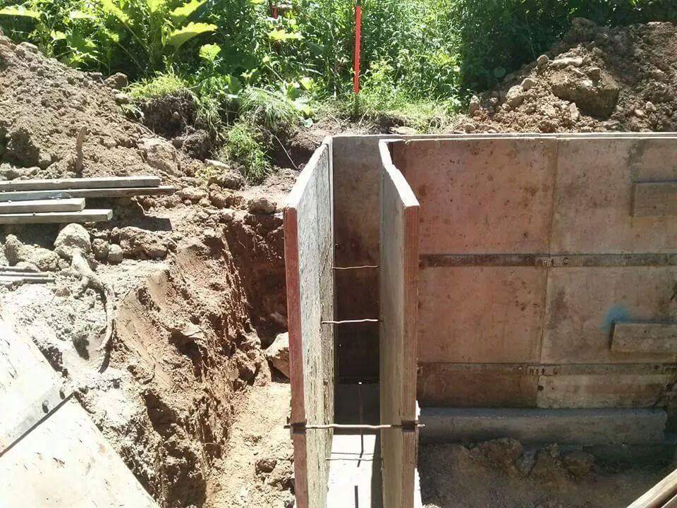 Center Construction work