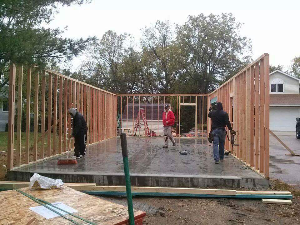 Center Construction work