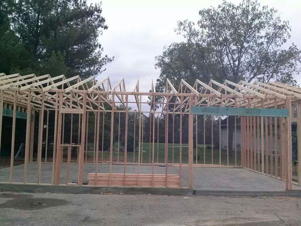 Center Construction work