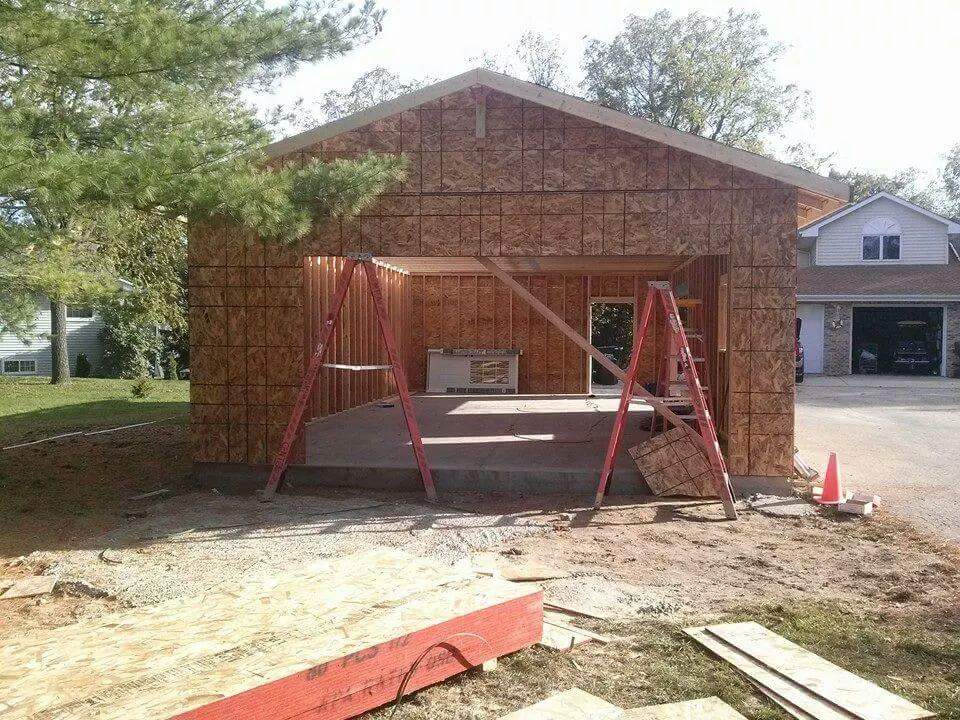 Center Construction work