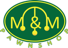 M & M Pawn logo