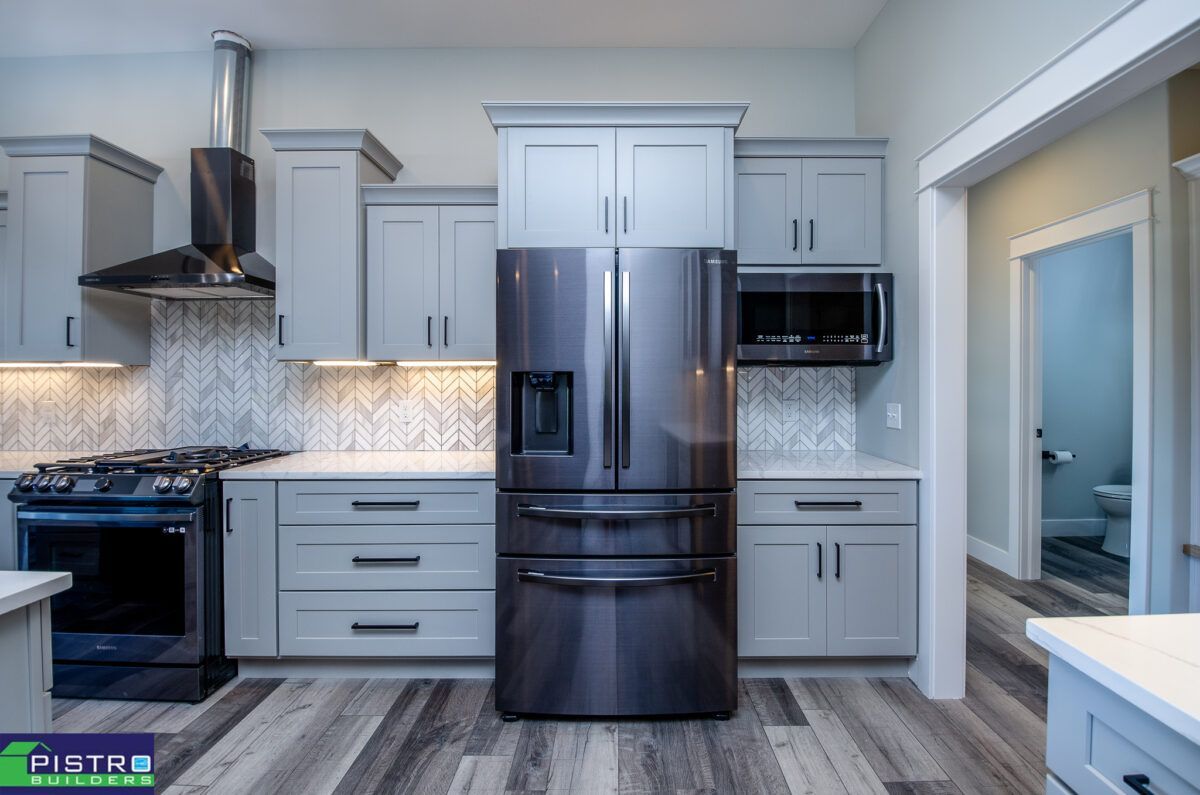 Cabinets and appliances