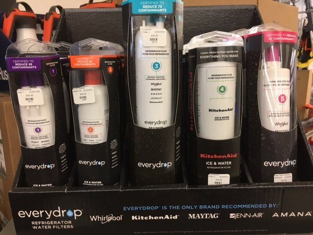 Refrigerator water filters