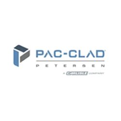 Logo for PAC-CLAD by Petersen, a Carlisle company