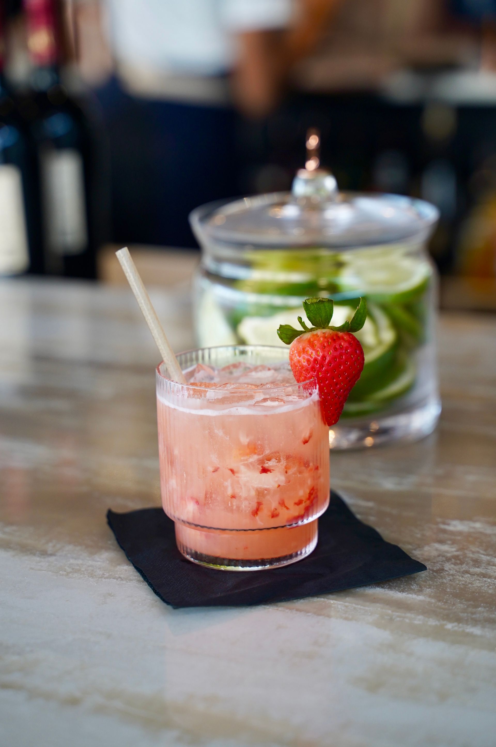 Limencello Strawberry Margarita
